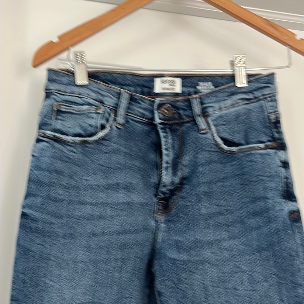 Kensie Blue High Rise Jeans with Stretch